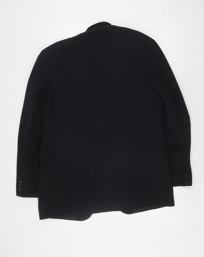 Mens UK Size 38 Willson Regular Black Suit Jacket