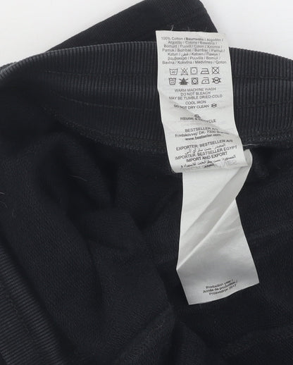 Jack & Jones Men's Black Sweat Shorts Size S