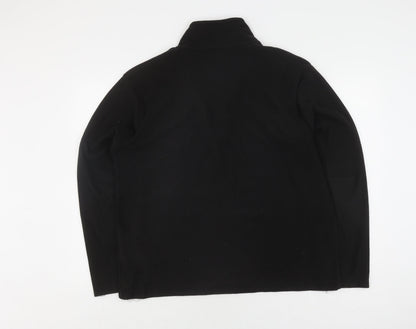 Mens UK Size L Regatta Black Pullover Hoodie