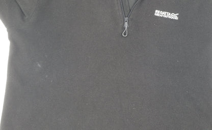 Mens UK Size L Regatta Black Pullover Hoodie