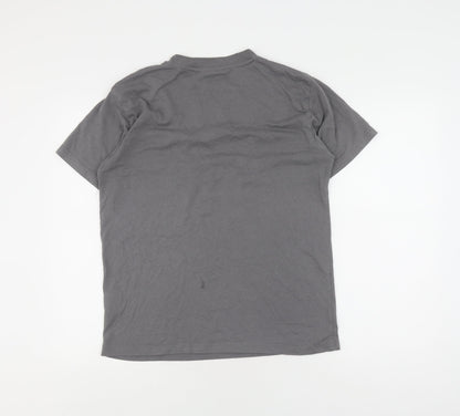 Voi London Men's Grey M T-Shirt with Logo