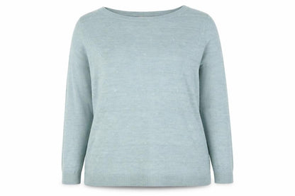 Maine Women's Blue Pullover Jumper, Size 16