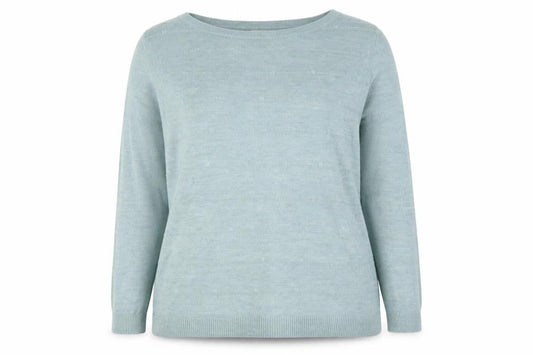 Front view of Maine New England Women's Blue jumper, size 16