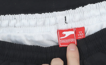 Slazenger Girls Black Track Pants, 13 Years, Activewear Trousers