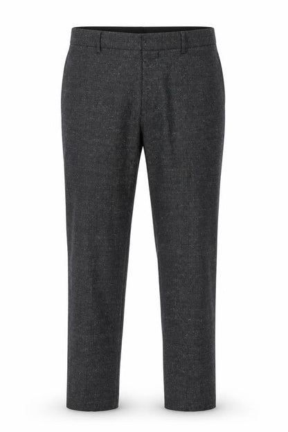 Mens UK Size 32 Club Monaco Classic Fit Formal Black Trousers