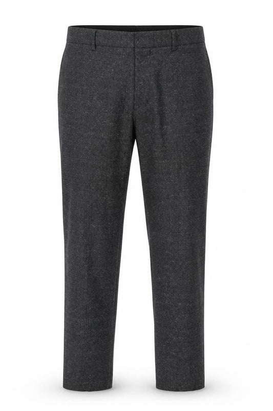 Mens UK Size 32 Club Monaco Classic Fit Formal Black Trousers