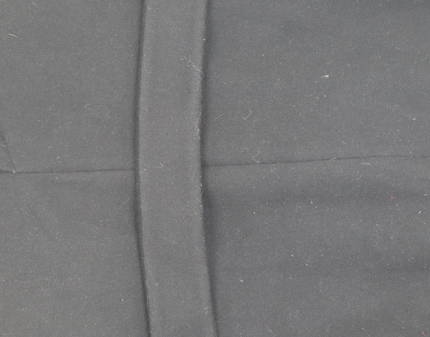 Womens UK Size L H&M Black Overcoat