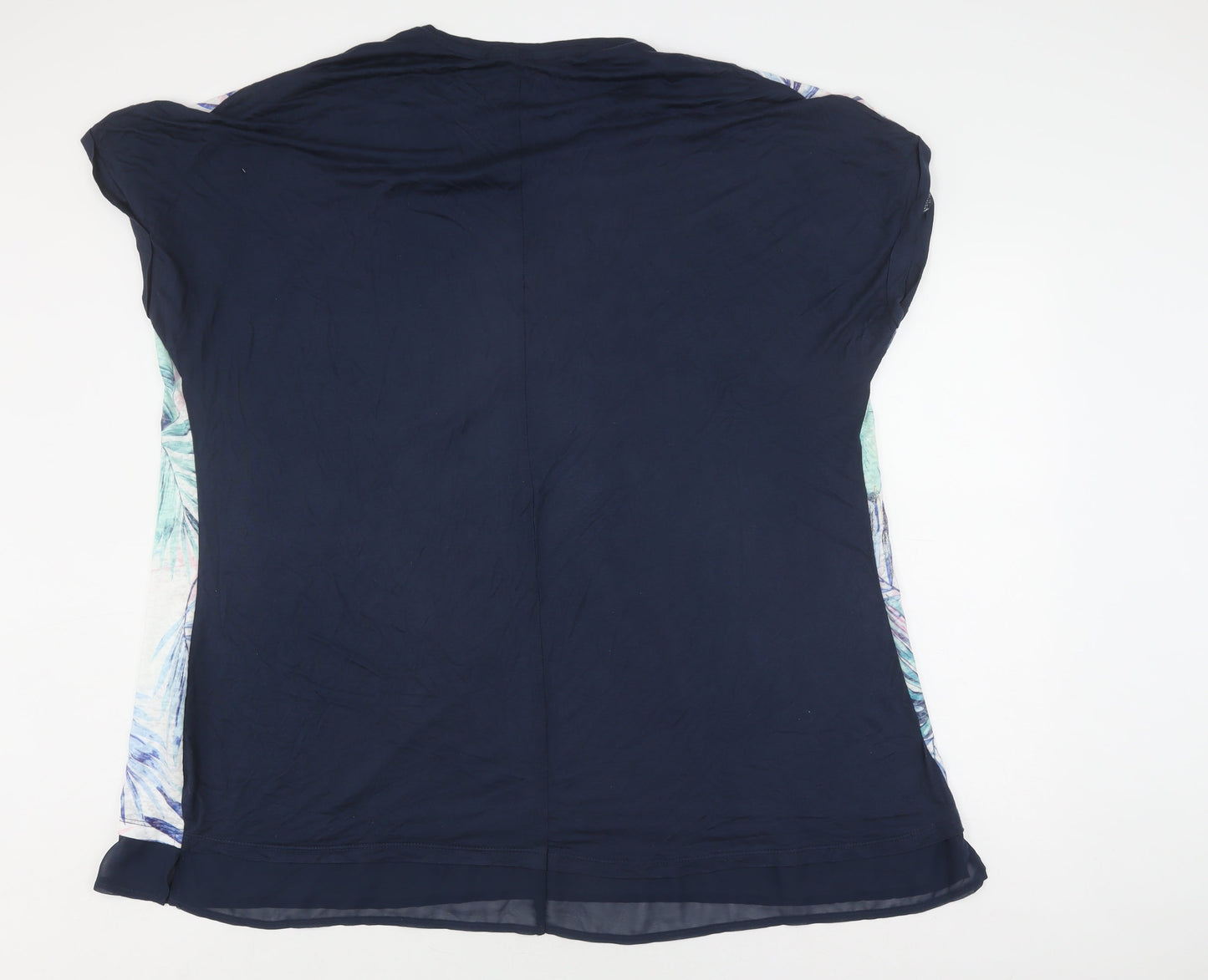 Womens UK Size 2 Yours Multicoloured Basic Blouse