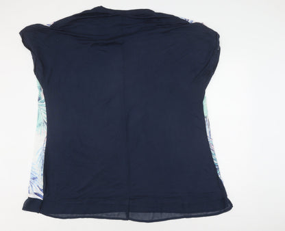 Womens UK Size 2 Yours Multicoloured Basic Blouse