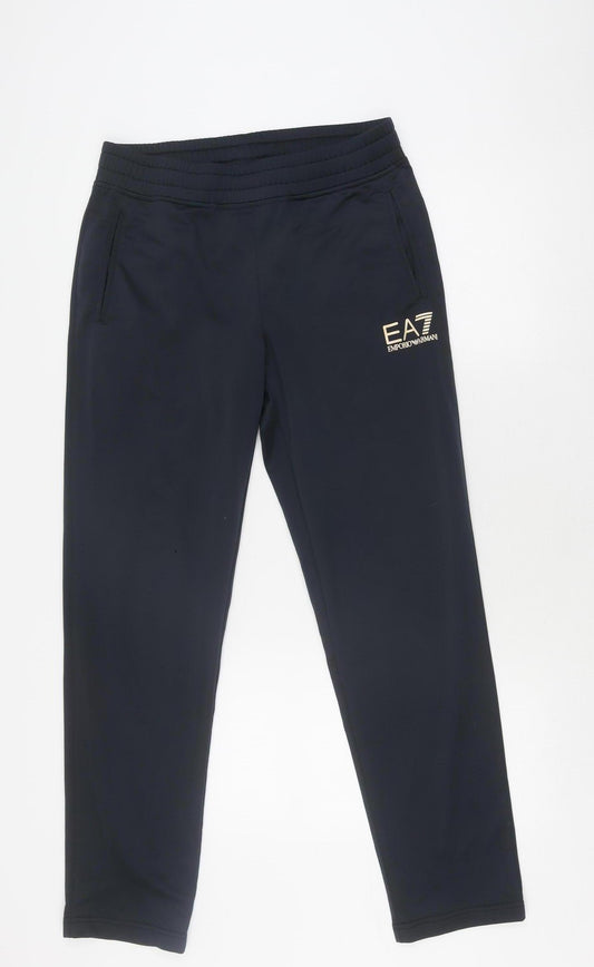 EA7 Emporio Armani Men's Black Track Pants S