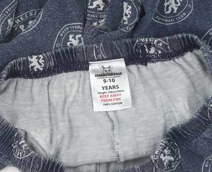 Characterville Boys Blue Chelsea FC Pyjama Pants 9-10 Years