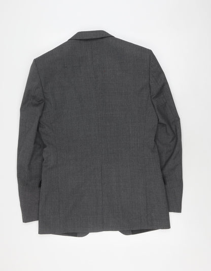 Mens UK Size 36 Marks and Spencer Regular Grey Suit Jacket