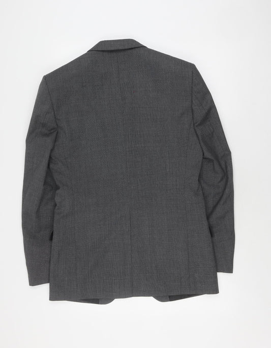 Mens UK Size 36 Marks and Spencer Regular Grey Suit Jacket