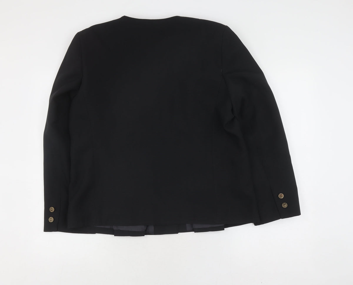 Classics by Debenhams Women's Black Suit Jacket Size 16