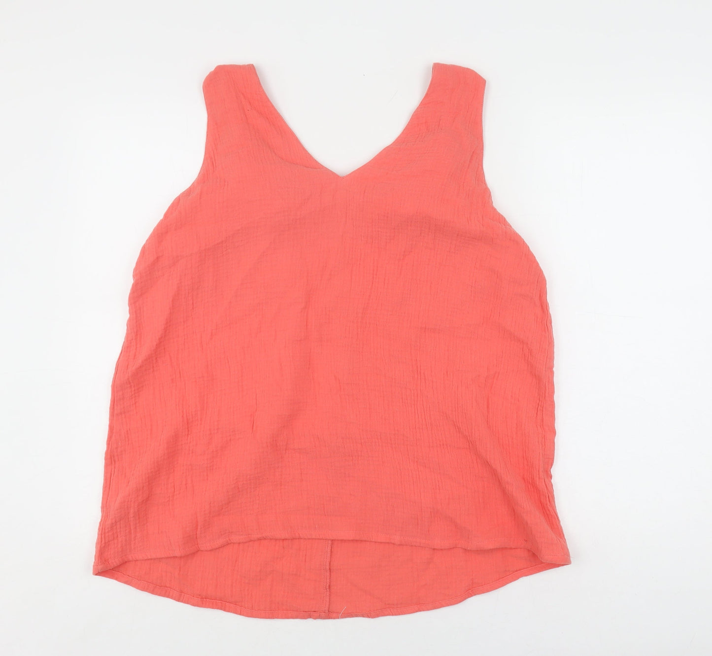 Womens UK Size M Damart Pink Basic Tank