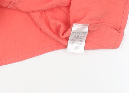 Womens UK Size M Damart Pink Basic Tank