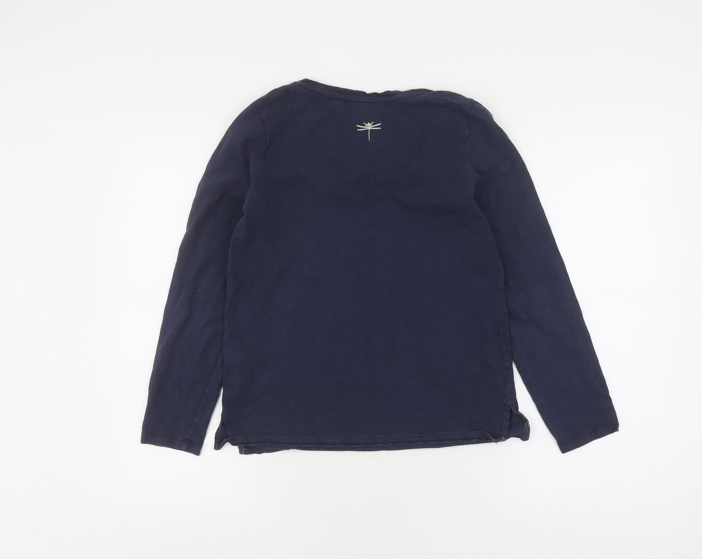 Womens UK Size 8 UK Joules Blue Basic T-Shirt