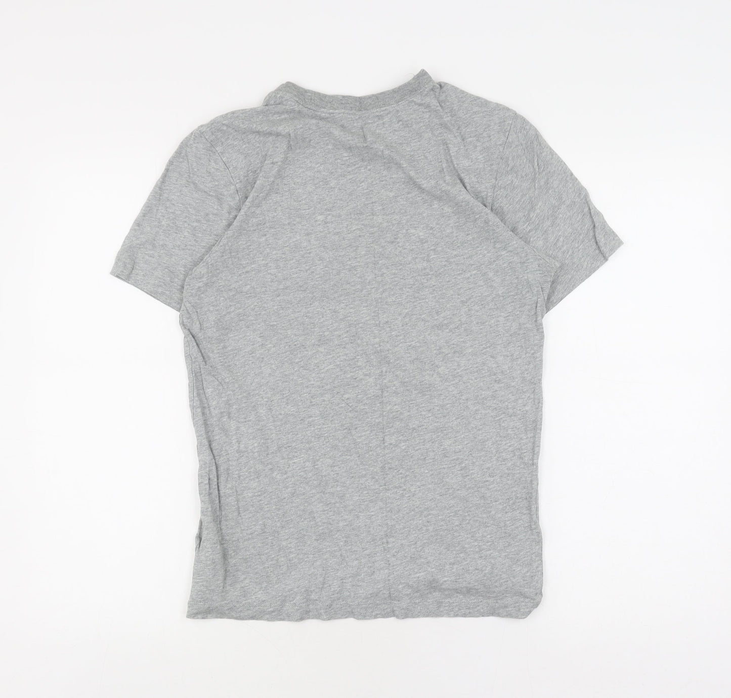 Nike Men's Grey XS T-Shirt - Short Sleeve, Crew Neck
