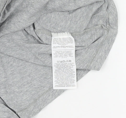 Nike Men's Grey XS T-Shirt - Short Sleeve, Crew Neck