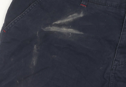 WestAce Blue Chino Shorts for Men, Size 38