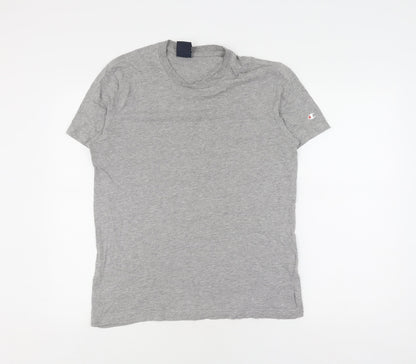 Mens UK Size S Champion Grey  T-Shirt