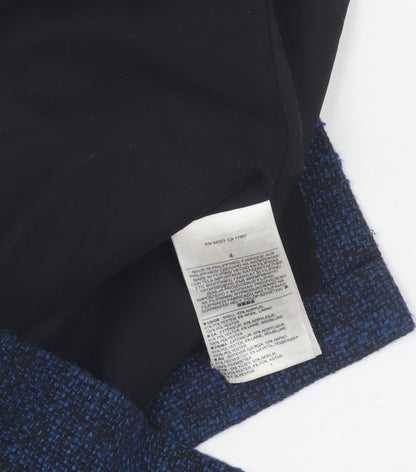 Banana Republic Women's Blue Pencil Skirt, Size 6, Zip Closure