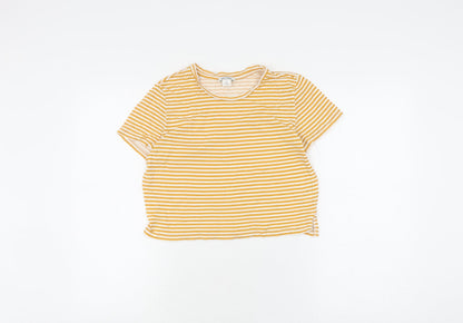 Womens UK Size XS Monki Multicoloured Basic T-Shirt