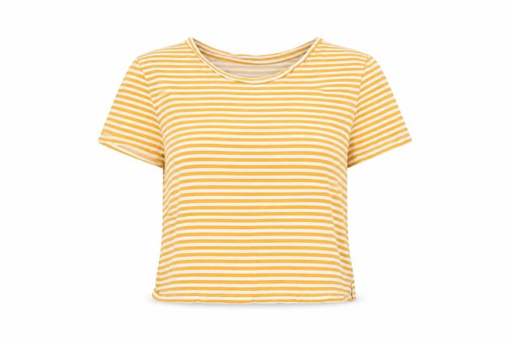 Womens UK Size XS Monki Multicoloured Basic T-Shirt