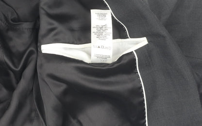 Mens UK Size 38 Topman Regular Black Suit Jacket