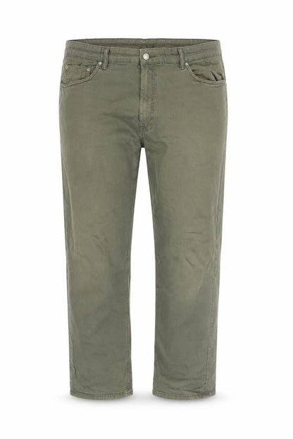 Front view of Marks & Spencer Green Straight Trousers 40 unisex