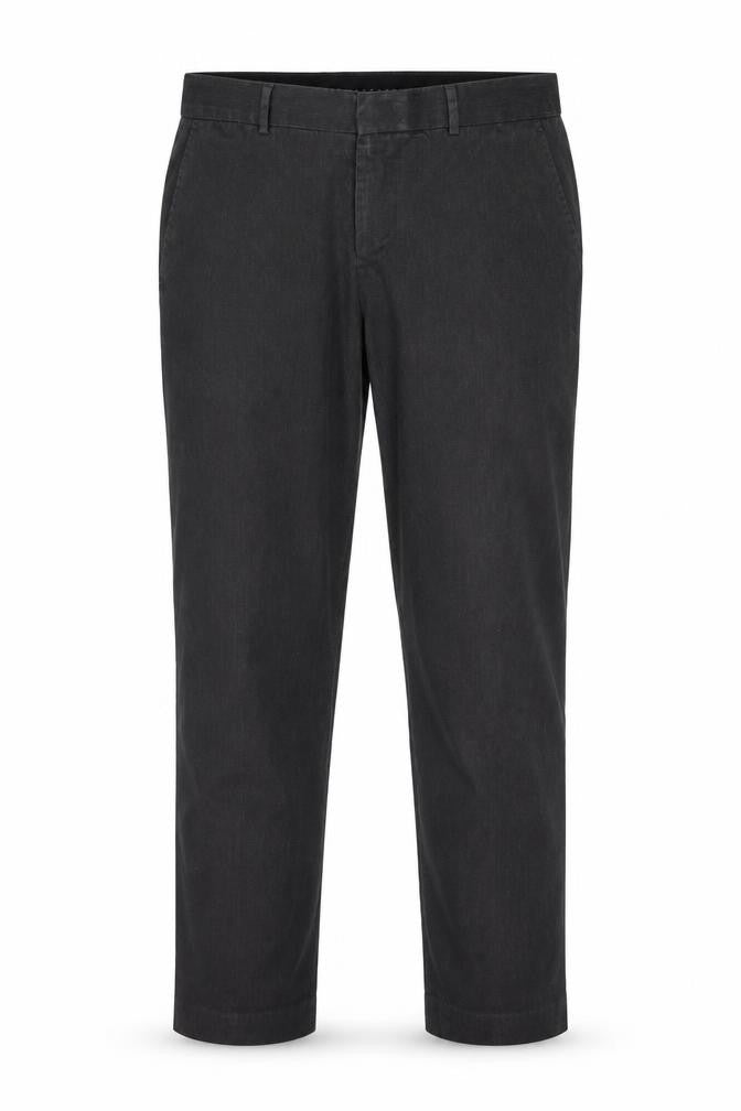 Mens UK Size 36 The Savile Row Company Regular Fit Dress Pants Black Trousers
