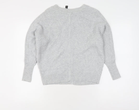 Womens UK Size XS Phase Eight Grey Pullover Jumper