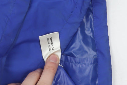 Mens UK Size M Reynard Blue Rain Coat