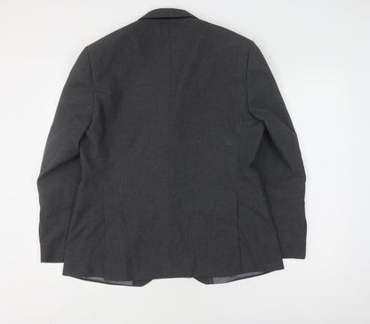 Mens UK Size 40 Marks and Spencer Regular Grey Suit Jacket