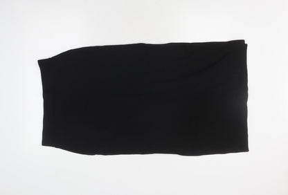 Monki Women's Black Pencil Skirt S