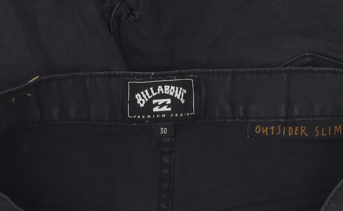 Billabong Men's Black Slim Chino Shorts Size 30