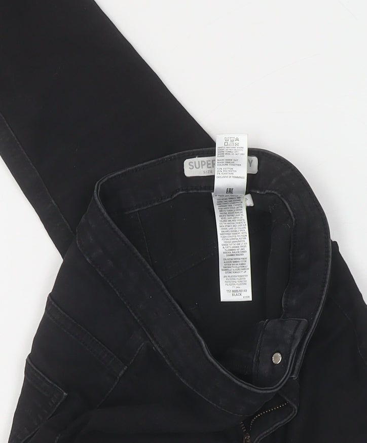 Womens UK Size 6 Marks and Spencer Regular Fit Skinny Black Jeans