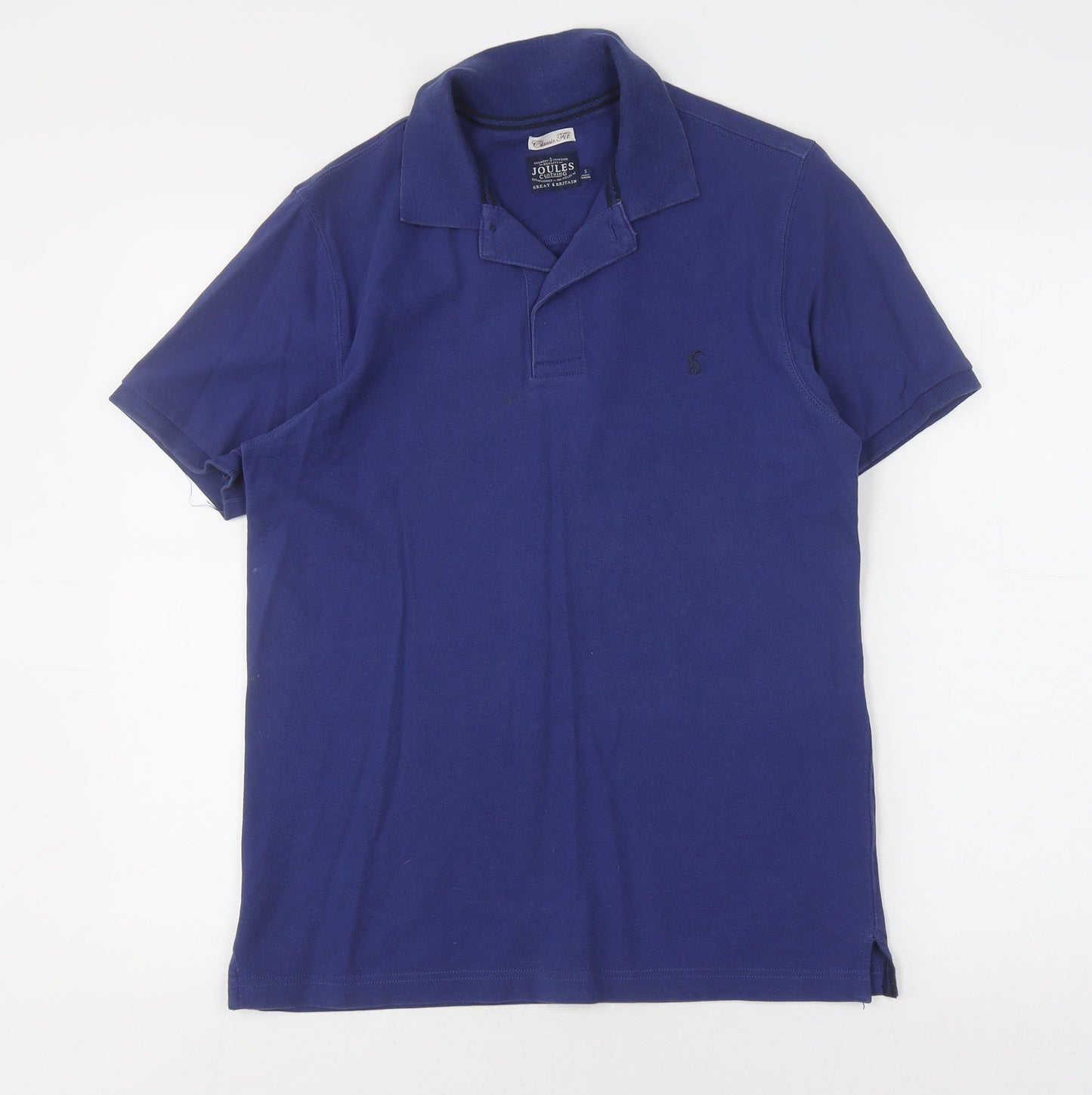 Joules Men's Blue Polo Shirt, S, Classic Fit
