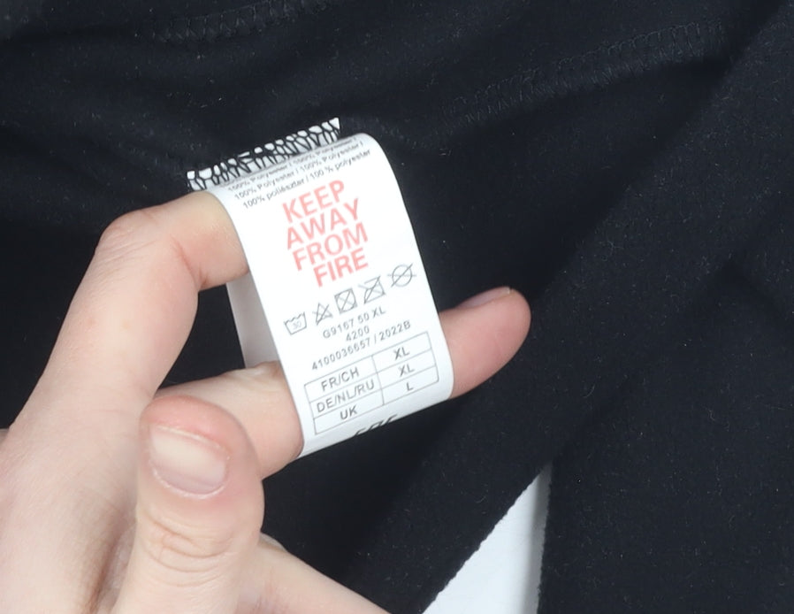 Atlas for Men Black Men's Fleece Jacket L