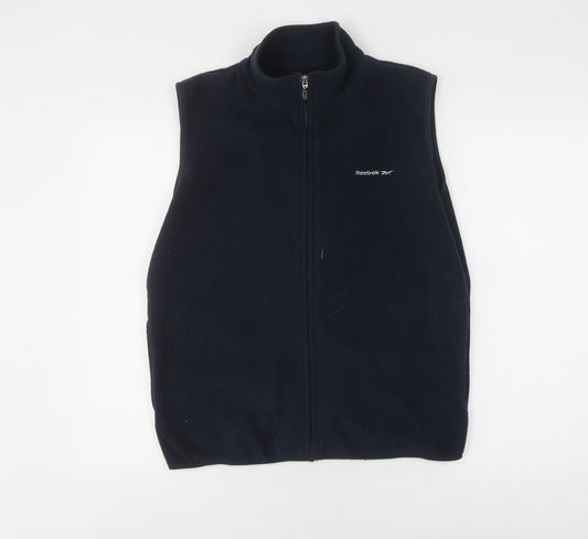 Mens UK Size 34 Reebok Blue Basic Jacket