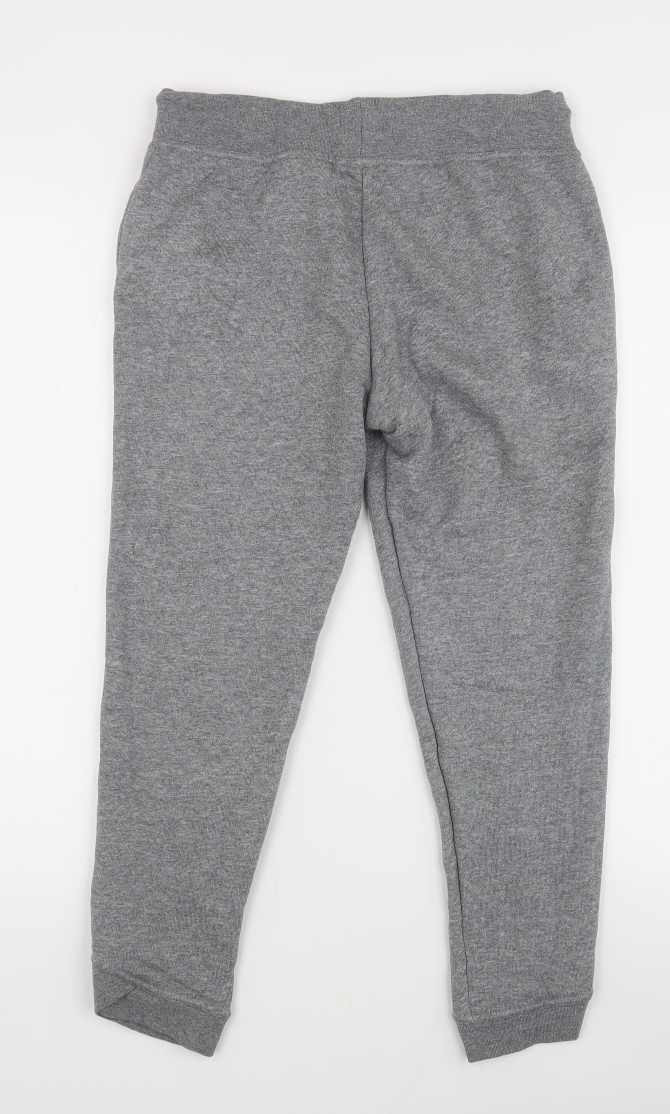 Nike Girls Grey Jogger Trousers 10-12 Years Cotton Blend