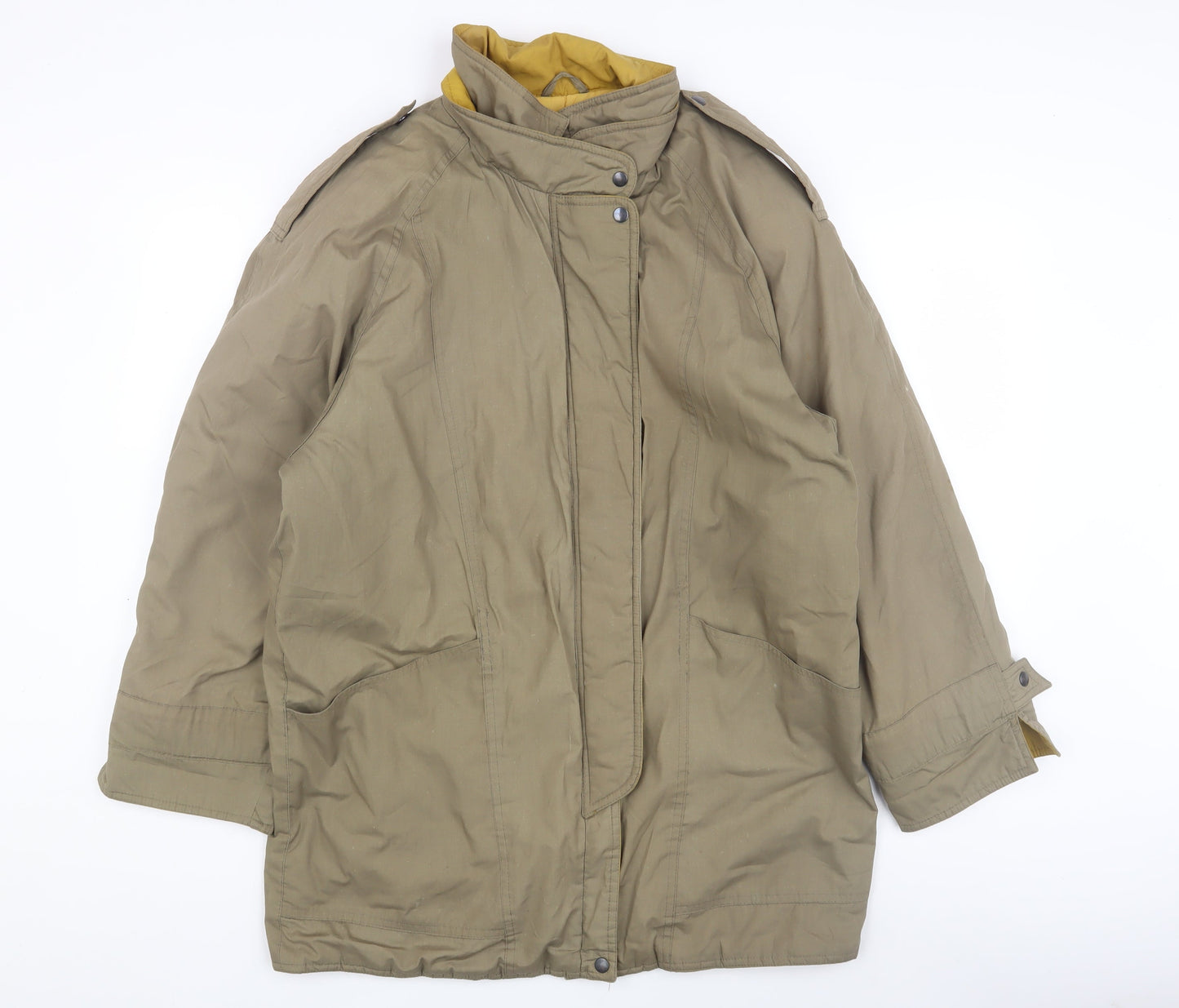 Womens UK Size 12 Rossetti Green Anorak Coat