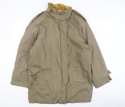 Womens UK Size 12 Rossetti Green Anorak Coat