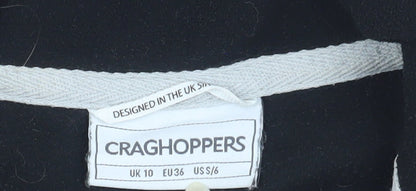 Craghoppers Women's Black Fleece Pullover Sweatshirt Size 10
