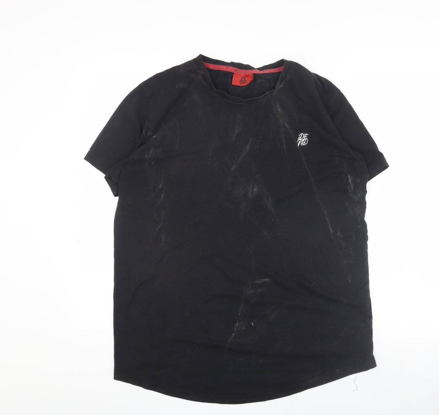 Mens UK Size L DFND Black  T-Shirt