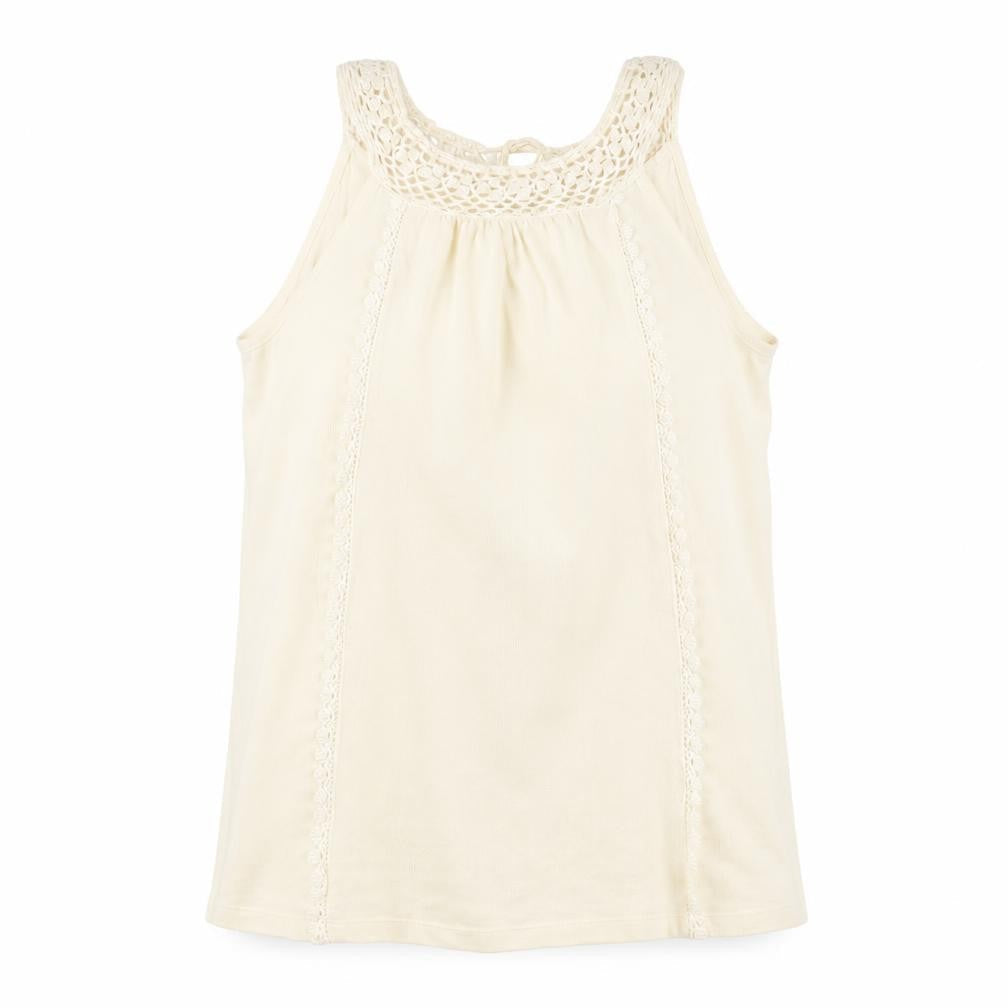 Womens UK Size 6 FatFace Ivory Camisole Tank