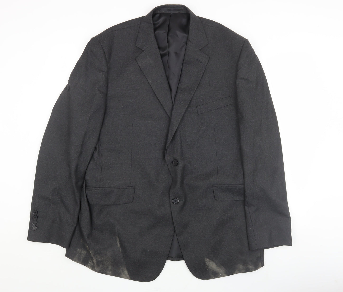 Mens UK Size 44 Dehavilland Regular Black Suit Jacket