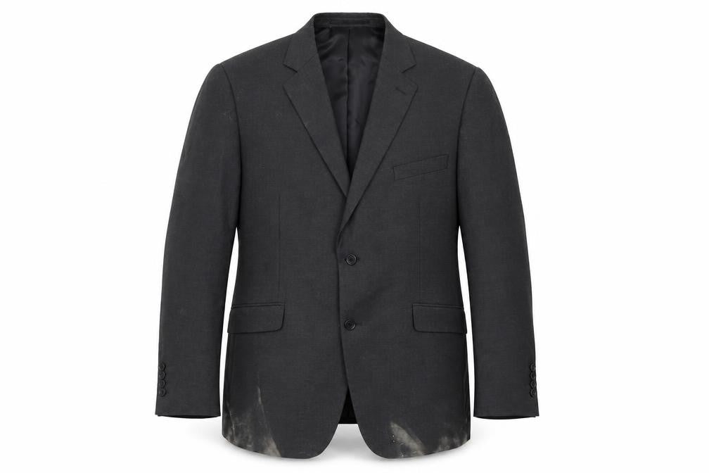 Mens UK Size 44 Dehavilland Regular Black Suit Jacket