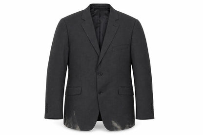 Mens UK Size 44 Dehavilland Regular Black Suit Jacket