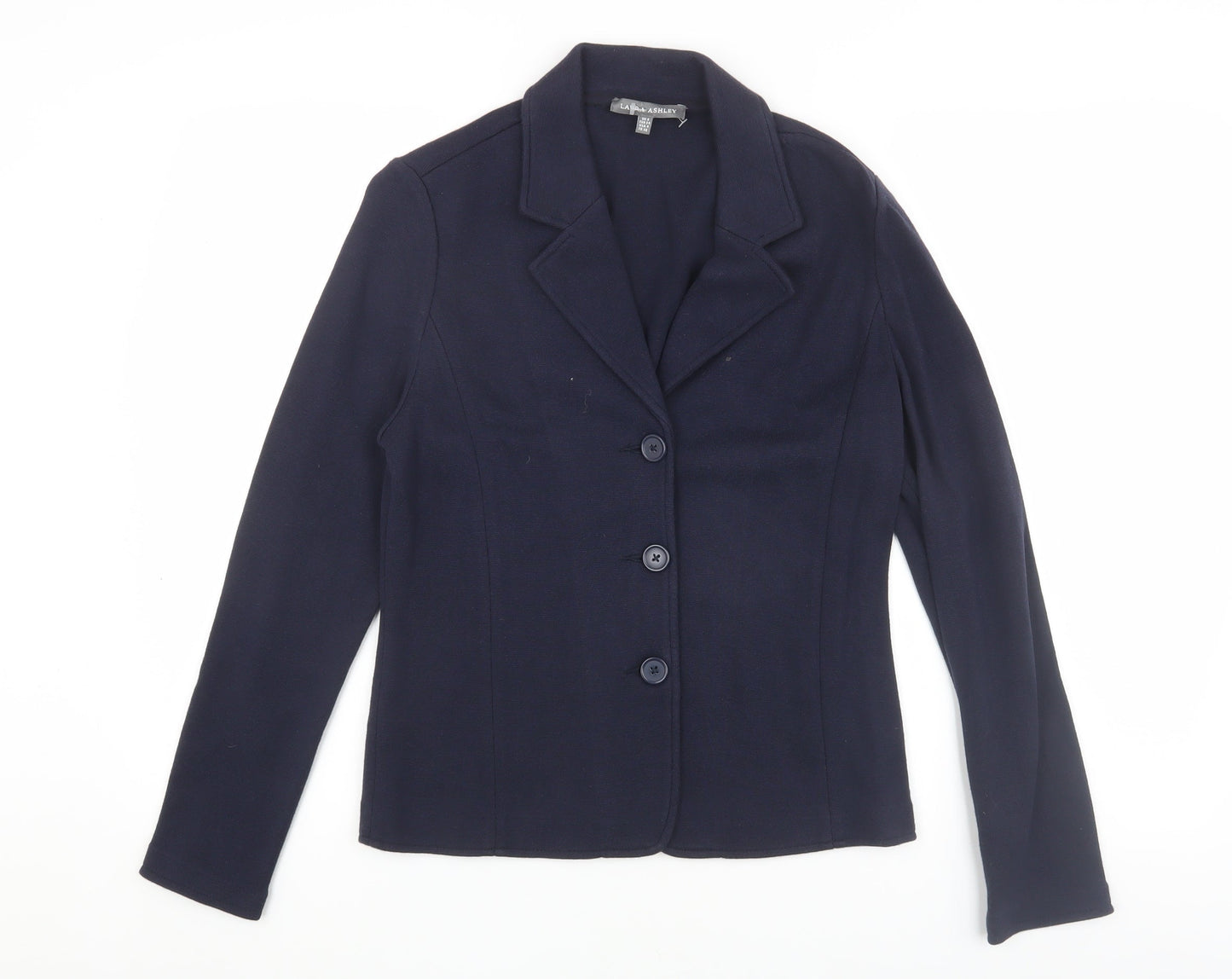 Womens UK Size 8 Laura Ashley Regular Blue Suit Jacket
